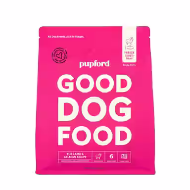 Pupford Good Dog Food Lamb & Salmon Recipe Freeze-Dried