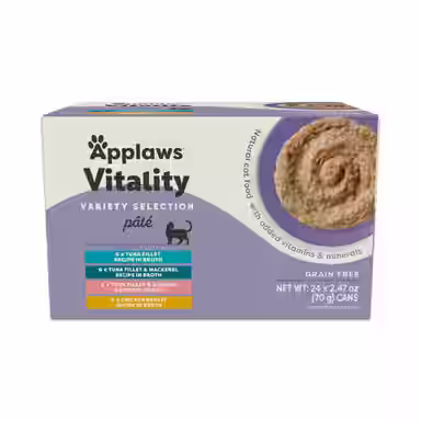Applaws Vitality Chicken & Seafood Variety Pack Grain-Free Pate