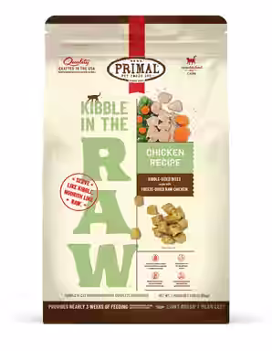 Primal Kibble in the Raw Non-GMO Chicken Recipe Freeze-Dried