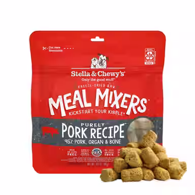 Stella & Chewy's Meal Mixers Purely Pork Freeze-Dried