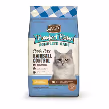 Merrick Purrfect Bistro Complete Care Grain-Free Hairball Control Chicken & Sweet Potato Recipe
