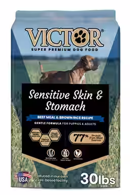 VICTOR Sensitive Skin & Stomach Beef Meal & Brown Rice Recipe