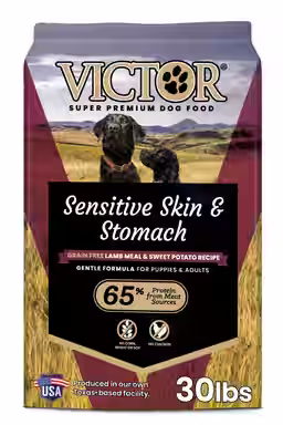 VICTOR Sensitive Skin & Stomach Grain-Free Lamb Meal & Sweet Potato Recipe