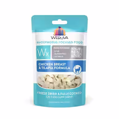 Weruva Wx Phos Focused Chicken Breast & Tilapia Formula Grain-Free Freeze-Dried