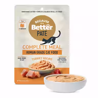 Because It's Better Complete Meal Turkey Recipe Pate