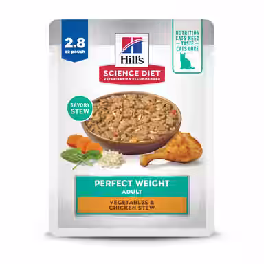 Hill's Science Diet Adult Perfect Weight Management Vegetables & Chicken Stew