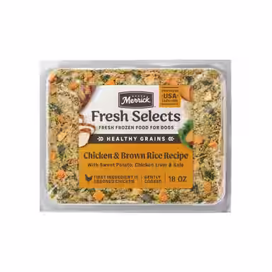 Merrick Fresh Selects Frozen Chicken & Brown Rice