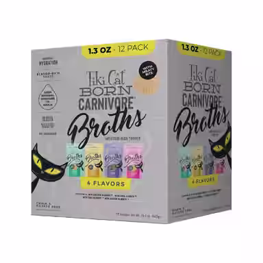 Tiki Cat Born Carnivore Broths Variety Pack