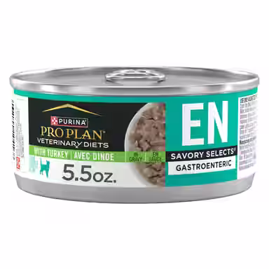 Purina Pro Plan Veterinary Diets EN Gastroenteric Savory Selects in Gravy with Turkey
