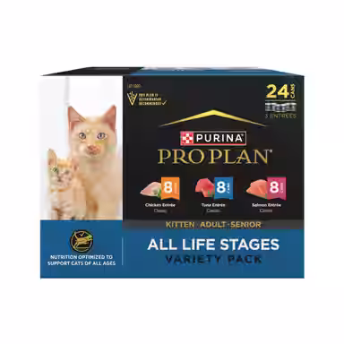 Purina Pro Plan All Life Stages High Protein Classic Entree Variety Pack Pate