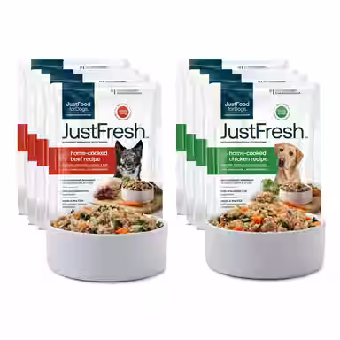 JustFoodForDogs JustFresh Home-Cooked Beef & Chicken Recipe Fresh