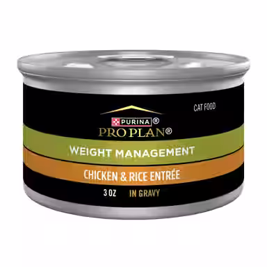 Purina Pro Plan Weight Management Chicken & Rice Entree in Gravy