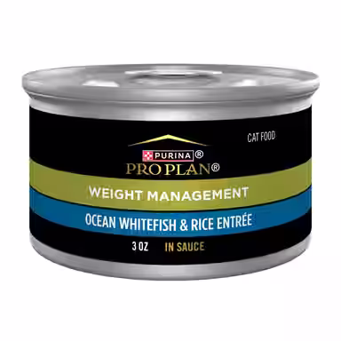 Purina Pro Plan Weight Management Ocean Whitefish & Rice Entree in Sauce