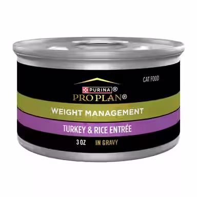 Purina Pro Plan Weight Management Turkey & Rice Entree in Gravy