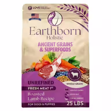 Earthborn Holistic Unrefined Roasted Lamb with Ancient Grains & Superfoods