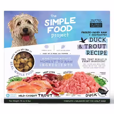 Simple Food Project Duck & Trout Recipe Freeze-Dried