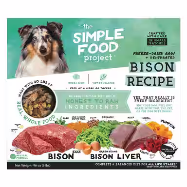 Simple Food Project Bison Recipe Freeze-Dried