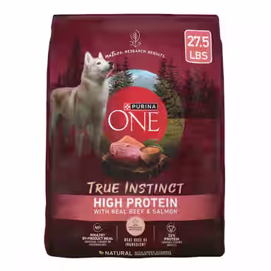 Purina ONE Natural High Protein True Instinct with Real Beef & Salmon