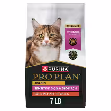 Purina Pro Plan Senior Sensitive Skin & Stomach Salmon & Rice Formula