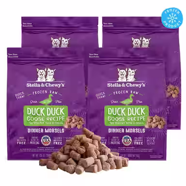 Stella & Chewy's Frozen Duck Duck Goose Morsels Grain-Free Frozen