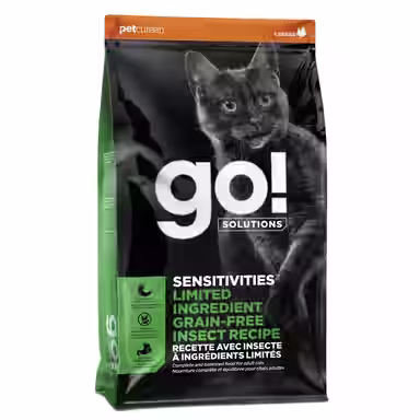 Go! Solutions Sensitivities Limited Ingredient Grain-Free Insect Recipe