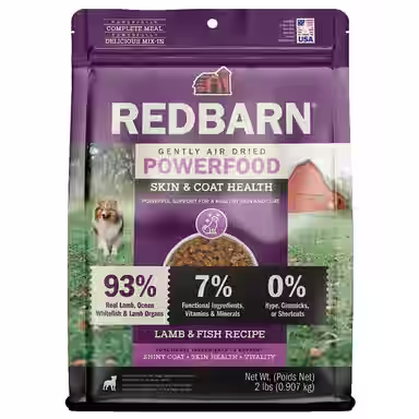 Redbarn Powerfood Skin & Coat Fish & Lamb Gently Air-Dried