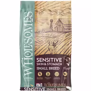 Wholesomes Sensitive Skin & Stomach Small Breed Salmon Protein