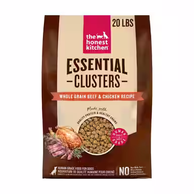 The Honest Kitchen Human Grade Essential Clusters Whole Grain Beef & Chicken