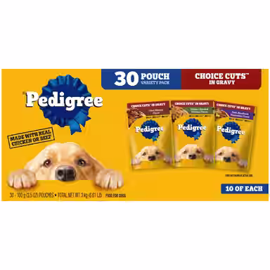 Pedigree Choice Cuts in Gravy Variety Pack