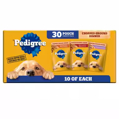 Pedigree Chopped Ground Dinner Variety Pack