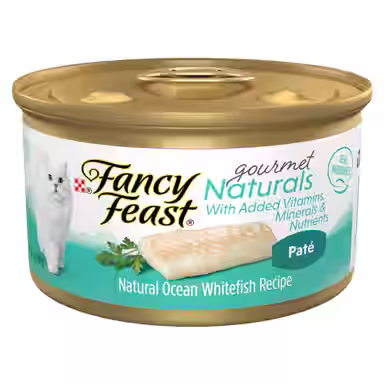 Fancy Feast Gourmet Naturals Ocean Whitefish Recipe Grain-Free Pate
