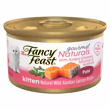 Fancy Feast Gourmet Naturals Natural Wild Alaskan Salmon Recipe Grain-Free Pate