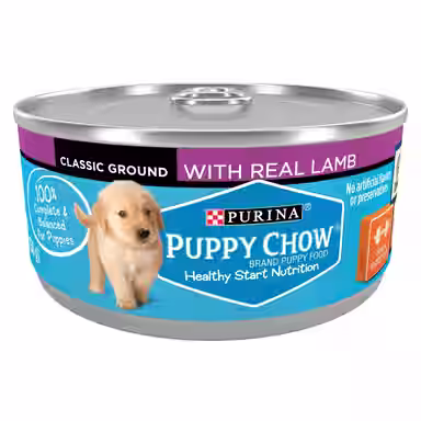 Puppy Chow Classic Ground Lamb Pate