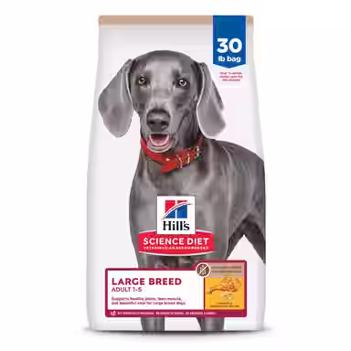 Hill's Science Diet Adult 1-5 Large Breed Chicken & Brown Rice Recipe No Corn, Wheat or Soy