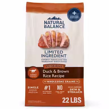 Natural Balance Limited Ingredient Reserve Duck & Brown Rice Recipe