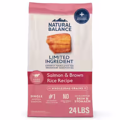 Natural Balance Limited Ingredient Salmon & Brown Rice Recipe