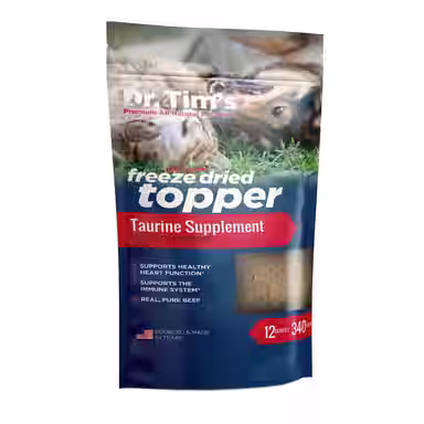Dr. Tim's Beef Taurine Supplement Freeze-Dried