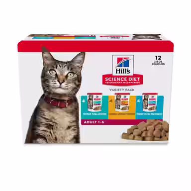 Hill's Science Diet Adult Tender Dinner Variety Pack
