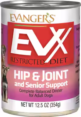 Evanger's EVX Restricted Diet Hip & Joint & Senior Support Salmon Flavor Pate