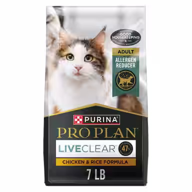 Purina Pro Plan LiveClear Probiotic Chicken & Rice Formula