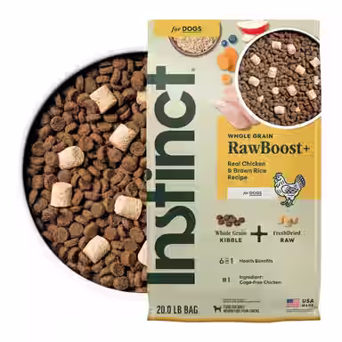 Instinct RawBoost Whole Grain Real Chicken & Brown Rice Recipe