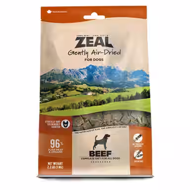 ZEAL Beef Recipe Grain-Free Gently Air-Dried