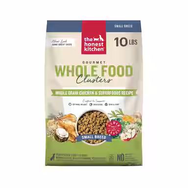 The Honest Kitchen Human Grade Food Clusters Whole Grain Chicken & Oat Recipe Small Breed