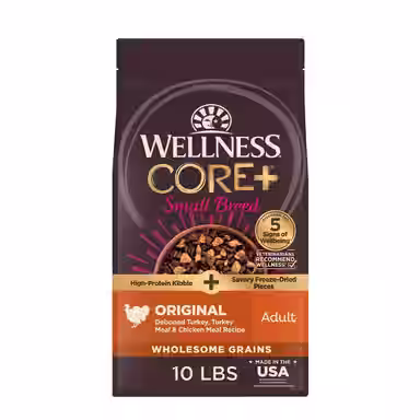 Wellness CORE+ Wholesome Grains Small Breed Original Recipe High Protein