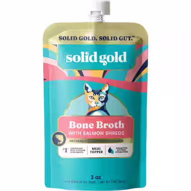 Solid Gold Bone Broth Salmon Shreds