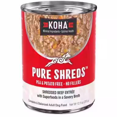 KOHA Pure Shreds Beef Entree High Protein