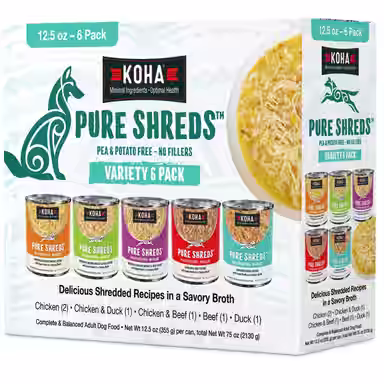 KOHA Pure Shreds Variety Pack High Protein