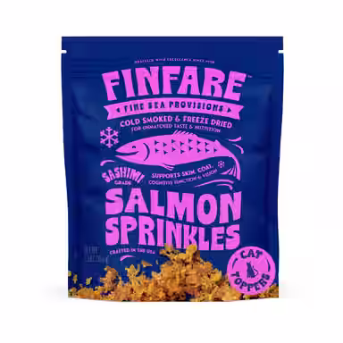 Finfare Smoked Salmon Sprinkles Freeze-Dried