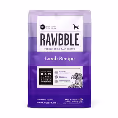 BIXBI RAWBBLE Fresh Lamb Recipe Limited Ingredient