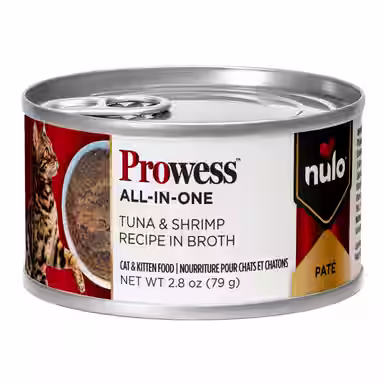 Nulo Prowess All-in-One Essentials Tuna & Shrimp Pate in Broth Adult &